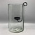 Hurricane LG Glass Lantern w/Iron