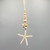 Starfish Ornament w/Wood Beads