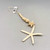 Starfish Ornament w/Wood Beads