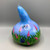 Hand Painted Floral Butterfly Gourd Bird House