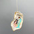 Hand Painted Holy Family Oyster Shell Ornament