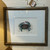 Framed Crab Wall Decor