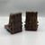 Vintage Wooden Castle Bookends