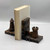 Vintage Wooden Castle Bookends