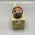 MSU Merry Christmas Maroon Cloisonne Ornament