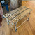 Hand Woven Cane Bench/Side Table