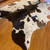 Brown & White Cowhide Rug