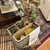 Rattan Caddy w/4 Sections & Handle