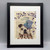 English Bulldog w/Blue Hat Framed Book Print