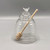 Glass Honey Jar w/Wood Dipper