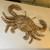 Driftwood Crab Wall Art