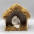 Simple Handmade Oyster Shell Nativity in Creche