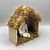 Simple Handmade Oyster Shell Nativity in Creche