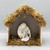 Simple Handmade Oyster Shell Nativity in Creche