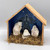 Starry Night Shell Nativity w/Angel & Birds