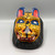 Guatemalan Jaguar Polychrome Carved Wood Dance Mask