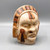 Vintage Polychrome Mexican Clay Mask