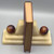 Vintage Art Deco Onyx Bookends