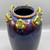 Vintage Majolica Tall Vase w/Frogs