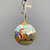 Dude Ranch Santa Cloisonné Ornament Dude Ranch Santa Cloisonné Ornament