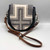 San Miguel Pendleton w/Black Ostrich Leather Crossbody