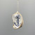 Anchor Decoupage Oyster Shell Ornament