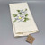 Embroidered Magnolias Tea Towel