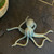 Resin Verdigris Octopus