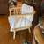 Rubberwood Chair w/Removable Cushions