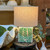 Mother of Pearl Botanical Table Lamp