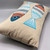 Fish Applique Chambray Lumbar Pillow