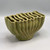 Green Ceramic Folds Vase