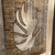 Woven Seagrass & Iron Leaf Wall Panel