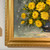 J. D. Castro 1971 Vintage Framed Floral Oil Painting