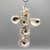 Handmade Oyster Shell Cross w/Starfish