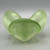 Green Blown Glass Bowl