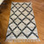 Diamond Cotton Chindi & Leather Rug