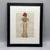 Fox 1930s Lady Framed Book Print