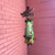 Sitting Frog Wood Wind Chime