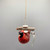 Wooden Cardinal Gordo Ornament