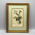 Framed Warbling Litho by J.J. Audubon