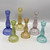 Color Glass Taper Holder