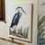Big Blue Heron 18x24 Canvas Art