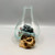 8" Molten Glass Vase on Driftwood