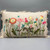 Flower & Fringe Cotton Slub Lumbar Pillow