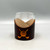 Golf Leather Wrap Lowball Glass