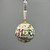 Merry Christmas w/Stocking & Holly Cloisonne Ornament