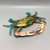 Small Metal & Capiz Crab Wall Décor