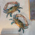 Small Metal & Capiz Crab Wall Décor