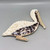 Shell Pelican Wall Décor